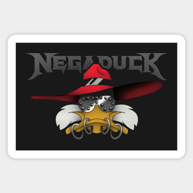 Negaduck Sticker by dann